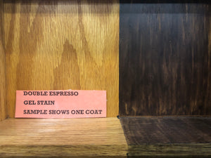 Double Espresso Gel Stain & Topcoat-32 oz.