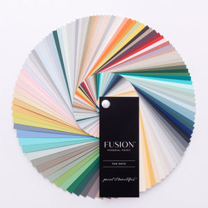 Fusion Mineral Paint True to Color Fan Deck