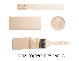 Champagne Gold Metallic Paint-8 oz.