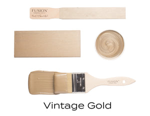 Vintage Gold Metallic Paint- 8 oz.