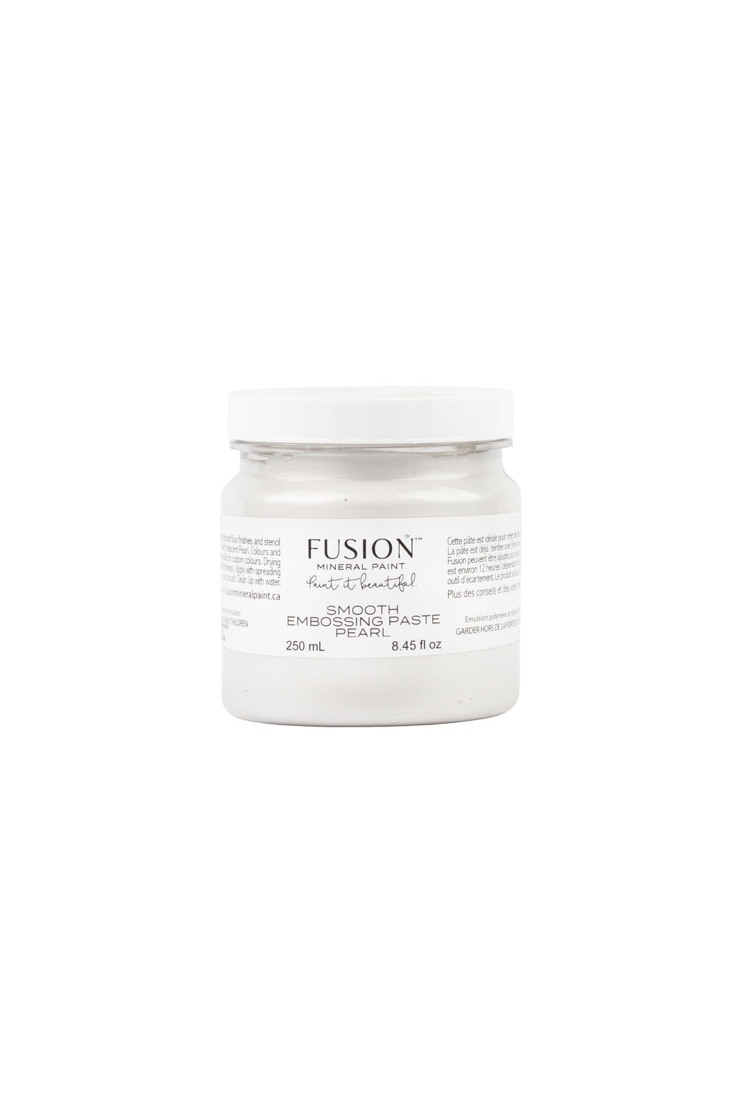 Smooth Embossing Paste- 8 oz.-Pearl
